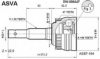 DAEWOO 96257853 Joint Kit, drive shaft